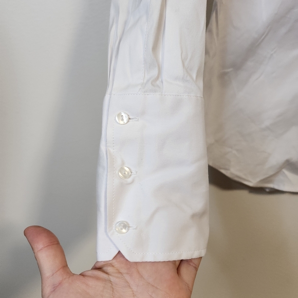 Zara White Button-Up Shirt - Picture 3 of 6